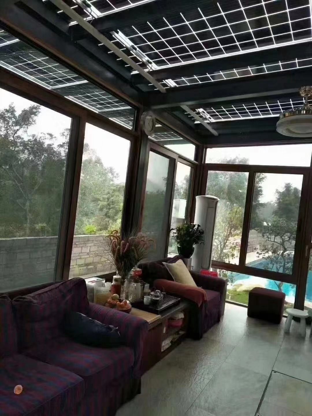 泰兴20kw+15kwh智能AI别墅太阳能发电系统